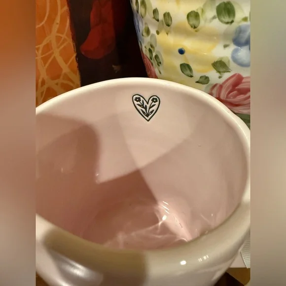 Rae Dunn Pink 'Let Love Bloom' Mug - Picture 3 of 7